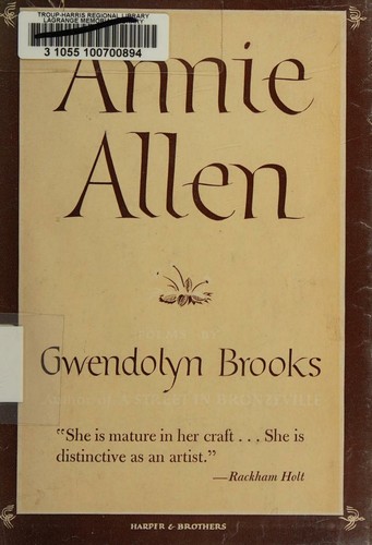 Cover of Annie Allen