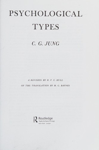Cover of Psychological Types