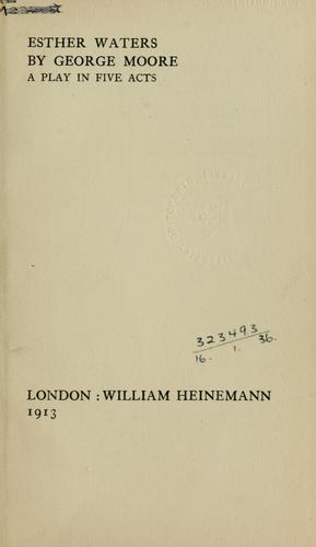 Cover of Esther Waters